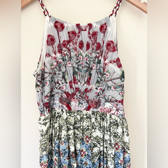 Anthropologie Bhanuni by Jyoti Adelaide Beaded Halter Dress - Size 2 - Picture 2 of 8